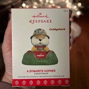 2017 Hallmark Keepsake "A Dynamite Gopher" from caddyshack